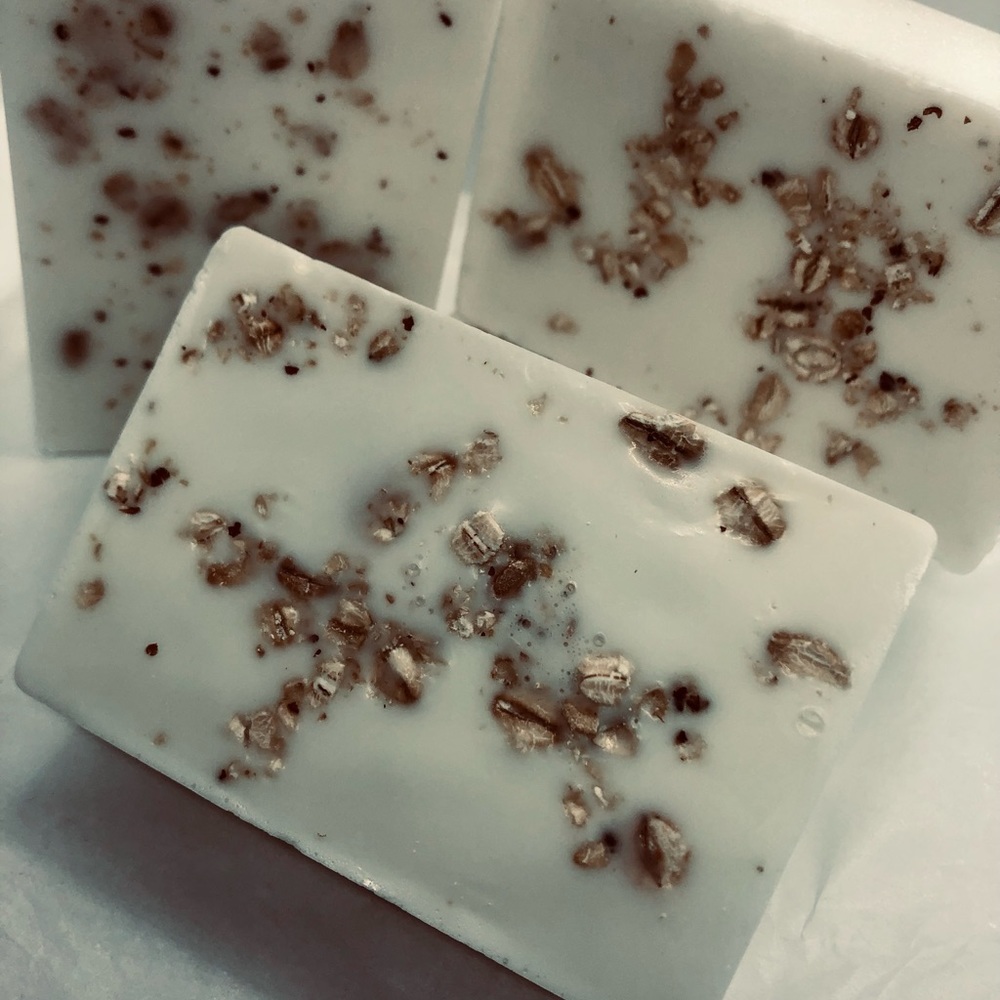 Oatmeal soap bar